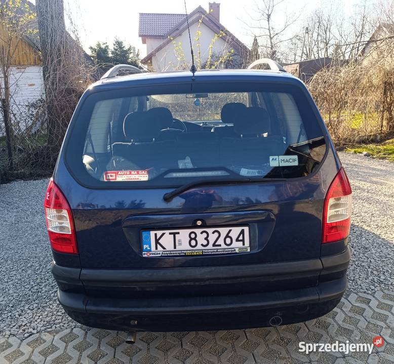 Opel Zafira 18 LPG 7osobowy nieuszkodzony Tarnów sprzedam