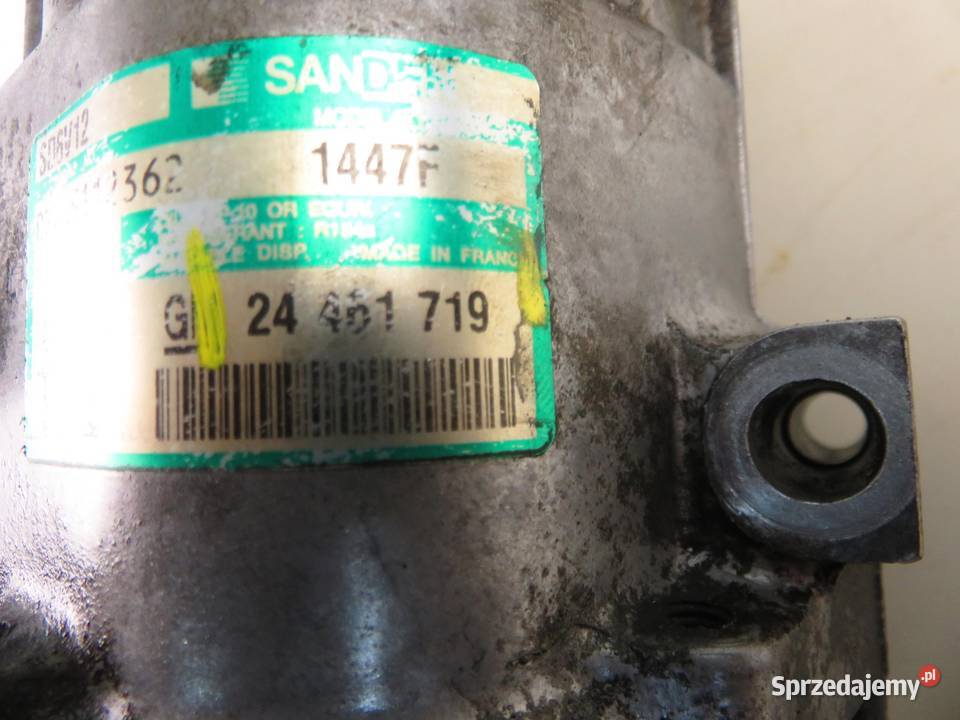 KOMPRESOR KLIMATYZACJI OPEL CORSA C 12 16V małopolskie