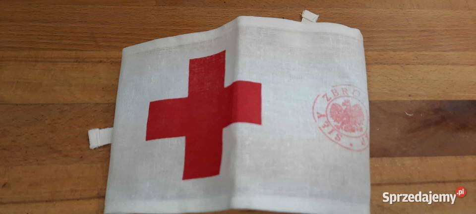 NOWA OPASKA CZERWONEGO KRZYŻA SANITARIUSZA mazowieckie