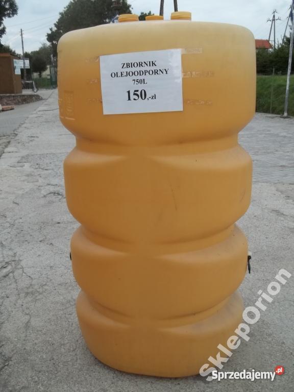 Zbiorniki na olej opałowy diesel Biodiesel 750l Lipiany