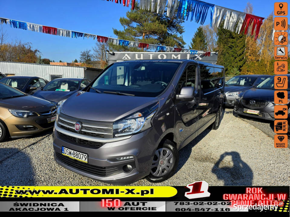 Fiat Talento L2H1 20D 146 1wł SalonPL9OS autoalarm Świdnica sprzedam