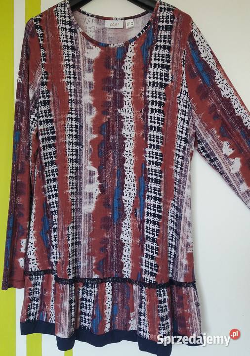 L44 Nienoszona sukienka z falbanką Paola