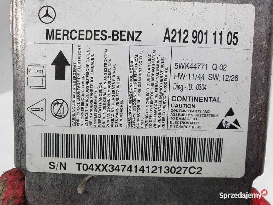 MODUŁ MERCEDES CLS 400 W218 A2129011105 kujawsko-pomorskie Lipno