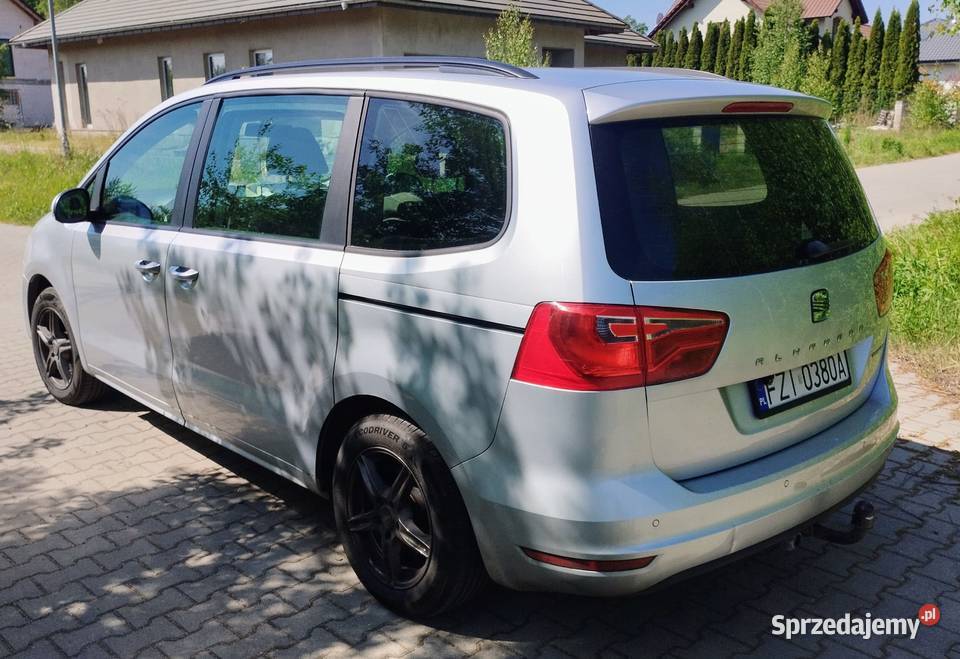 SEAT ALHAMBRA 20 TDI 140 2015 BEZWYPADEK CD Zielona Góra