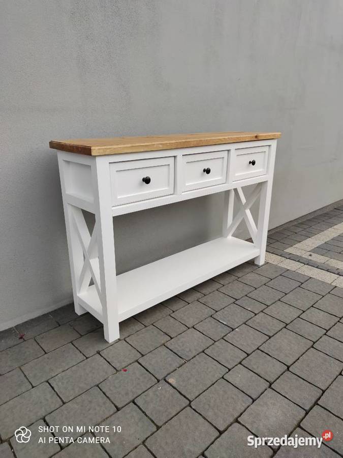 Konsola drewniana