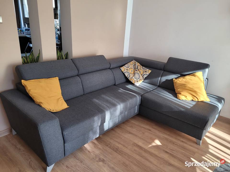 Narożnik z funkcją spania nowy