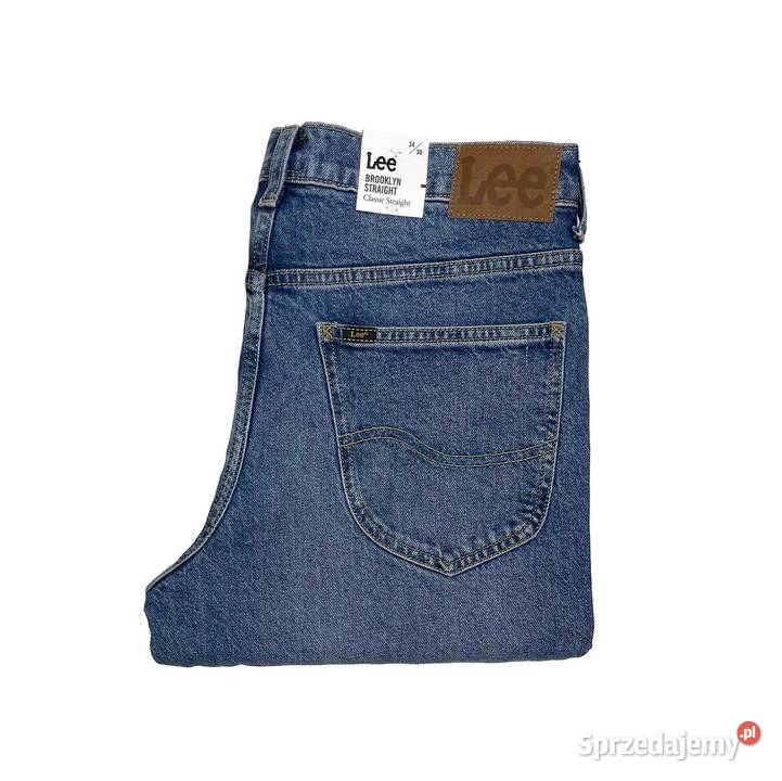 Spodnie męskie jeansy Lee Brooklyn Straight Kraków