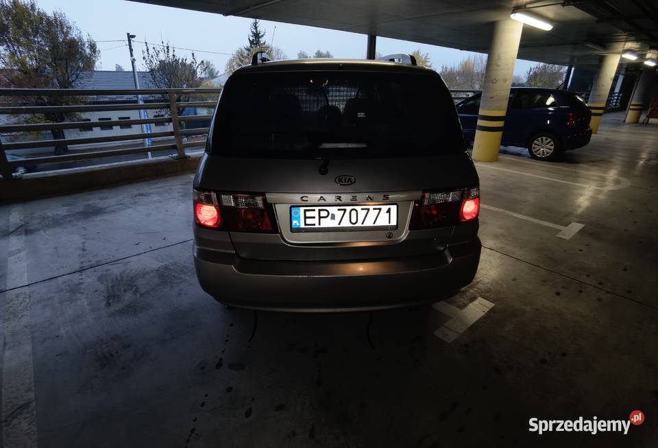 Kia Carens i klima działa czujnik deszczu