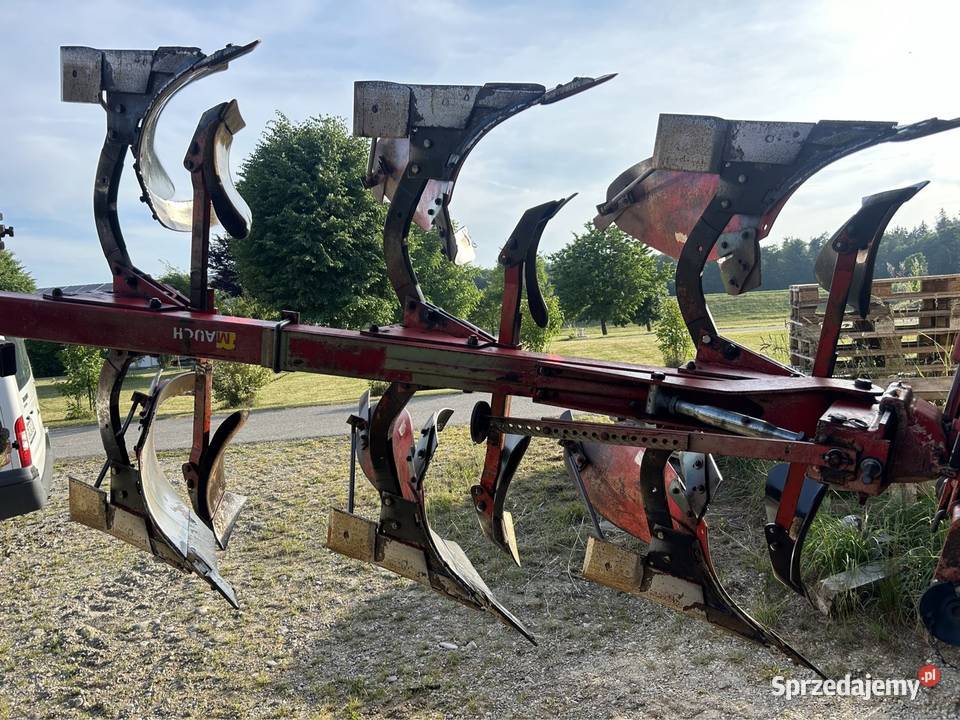 Pług Vogel Noot m950 obrotowy 4 skiby Gotowy do nieuszkodzony śląskie Dankowice Trzecie