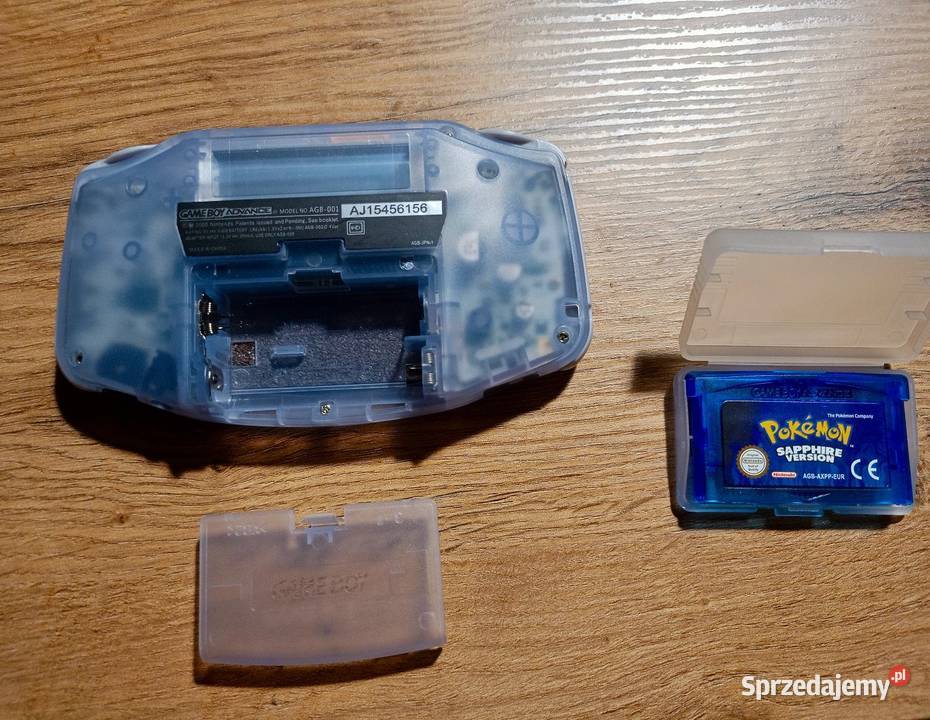 Game Boy Advance gra Pokmon Sapphire Game Boy mazowieckie Wandzinów