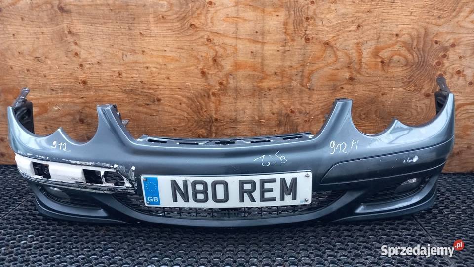 MERCEDES W203 COUPE ZDERZAK PRZÓD 755 HALOGEN osobowe Zbierkowo