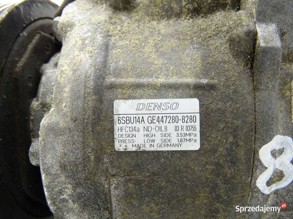 SPRĘŻARKA KLIMATYZACJI 9330829 BMW F20 F21 F30 Motoryzacja