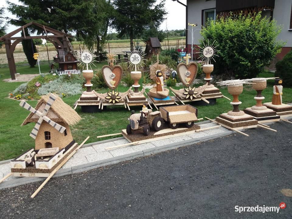 Wieńce dożynkowe Współczesne na 2025 Osmolice Pierwsze sprzedam