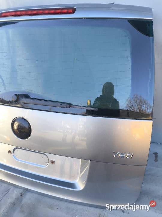 SKODA YETI 0912r KLAPA BAGAŻNIKA osobowe Radom