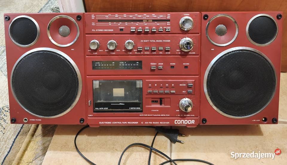 Sprzedam radiomagnetofon Condor RM 820S Gdańsk sprzedam