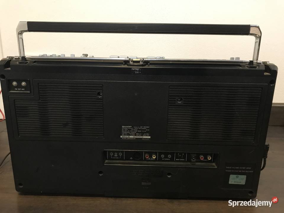 Vintage Radiomagnerofon Sharp gf 9696 boombox Kraków