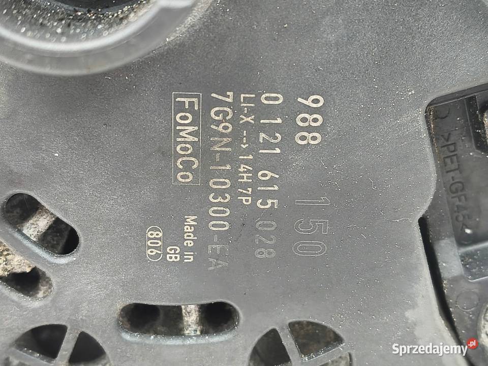 ALTERNATOR 150A Ford Mondeo MK4 S 20 TDCi Motoryzacja Chełm