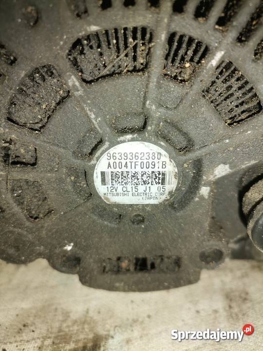 Alternator Citroen Picasso 20 osobowe Pozostałe Wisznice