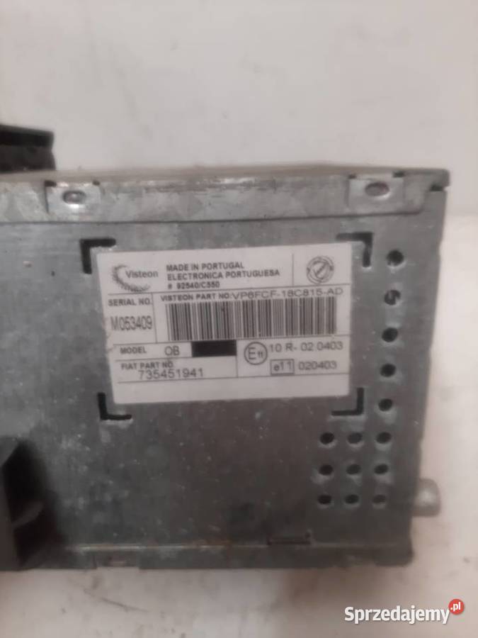 Fiat Bravo II radio fabryczne radio kod Ksawerów