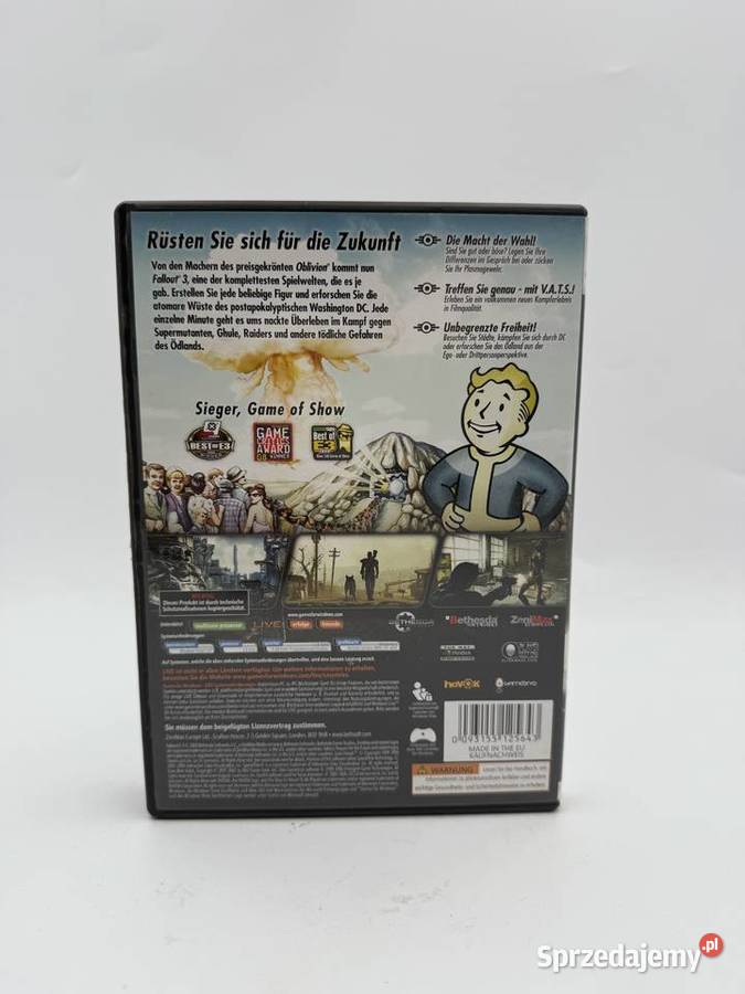 Fallout 3 PC DVD Komputerowe PC Wrocław