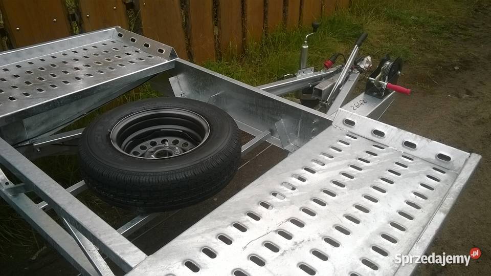 Laweta BORO przyczepa JUPITER 45x2 DMC 2700 Przyczepy Stargard sprzedam