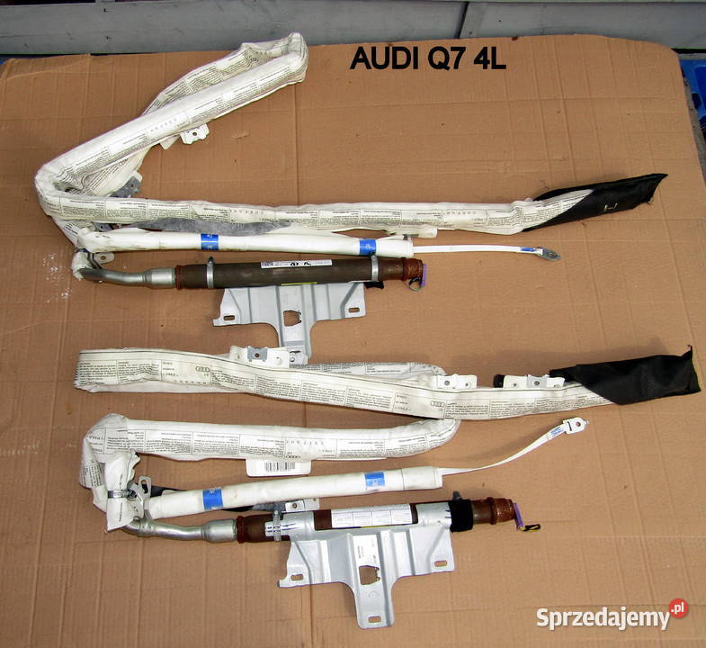 KURTYNA POWIETRZNA BOCZNA LEWA PRAWA AUDI Q7 4L Poduszki powietrzne łódzkie