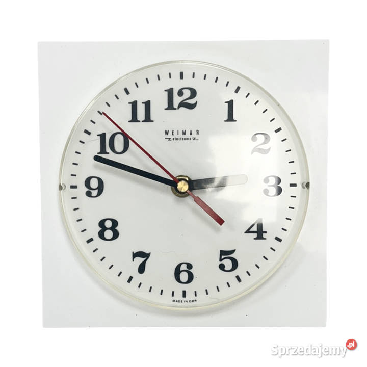Zegar Ścienny Weimar Electronic Niemcy Lata 70 Warszawa