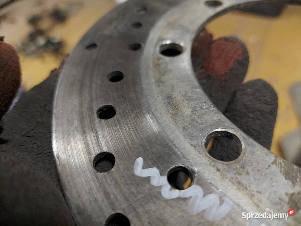 Kawasaki KMX 125 tarcza tył tylna tylnia KMX125 dolnośląskie Jelenia Góra