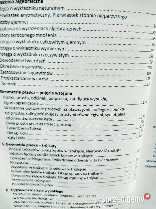 Matematyka Pazdro 1 ponadgimnazjalne Warszawa