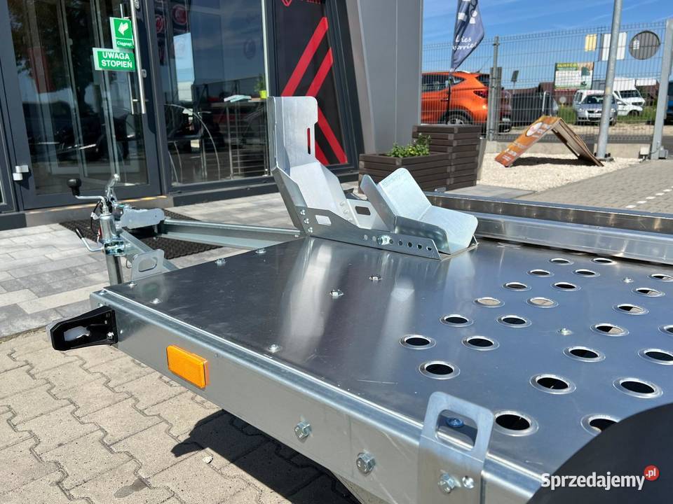 Przyczepa do przewozu motocykla platforma Kotlin