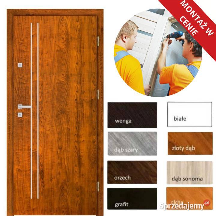 DRZWI ZEWNĘTRZNE WEJŚCIOWE DO MIESZKANIA Sosnowiec