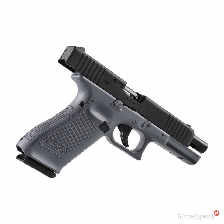 Pistolet wiatrówka Glock 17 gen5 45 mm BB szary Sporty strzeleckie i myślistwo Przyłęki