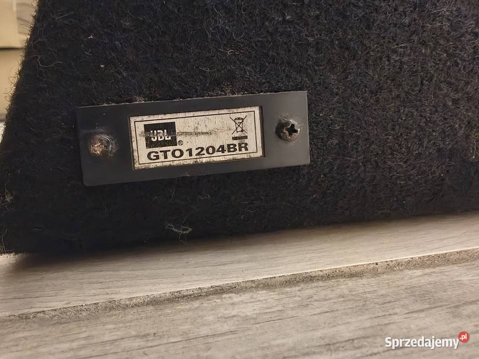 Subwoofer JBL GTO1204BR 300 mm  Kielce