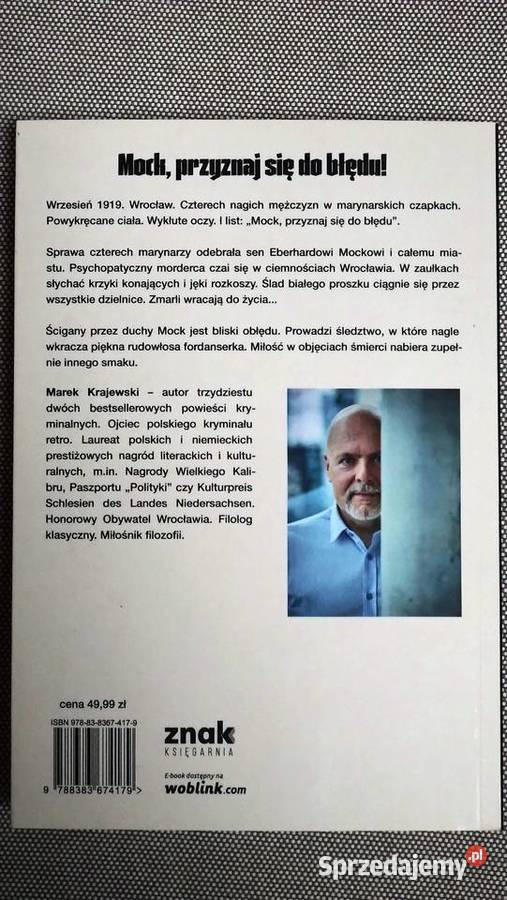 Widma w mieście Breslau Marek Krajewski Proza i poezja mazowieckie