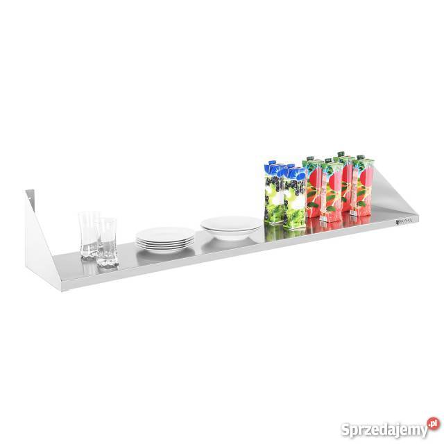 Wzmociona półka 150 ze stali nierdzewnej wisząca śląskie Poczesna
