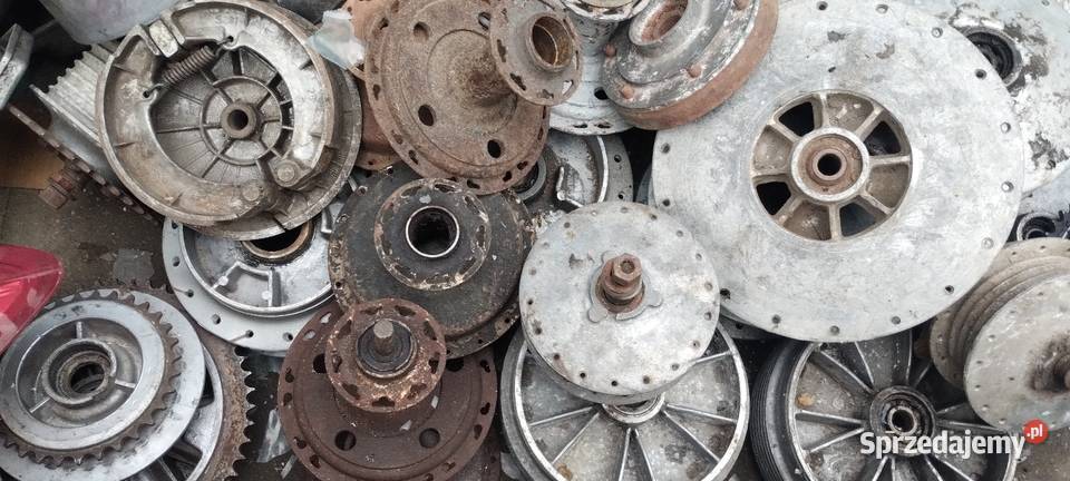 Piasty kół do motocykli z epoki PRL Nowy Sącz