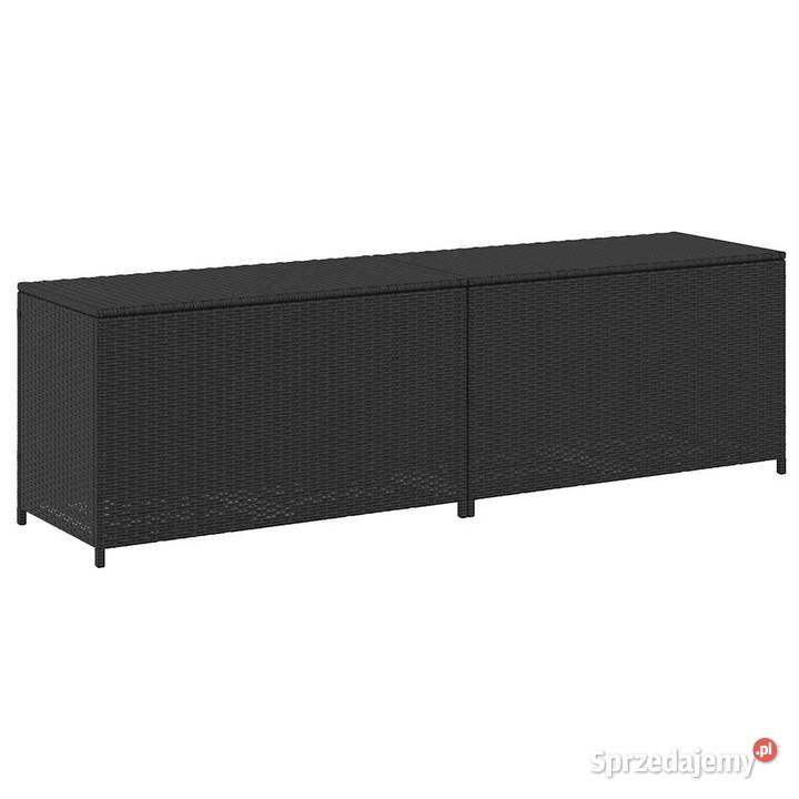 vidaXL Skrzynia ogrodowa z polirattanuSKU46474 Skrzynie ogrodowe Warszawa