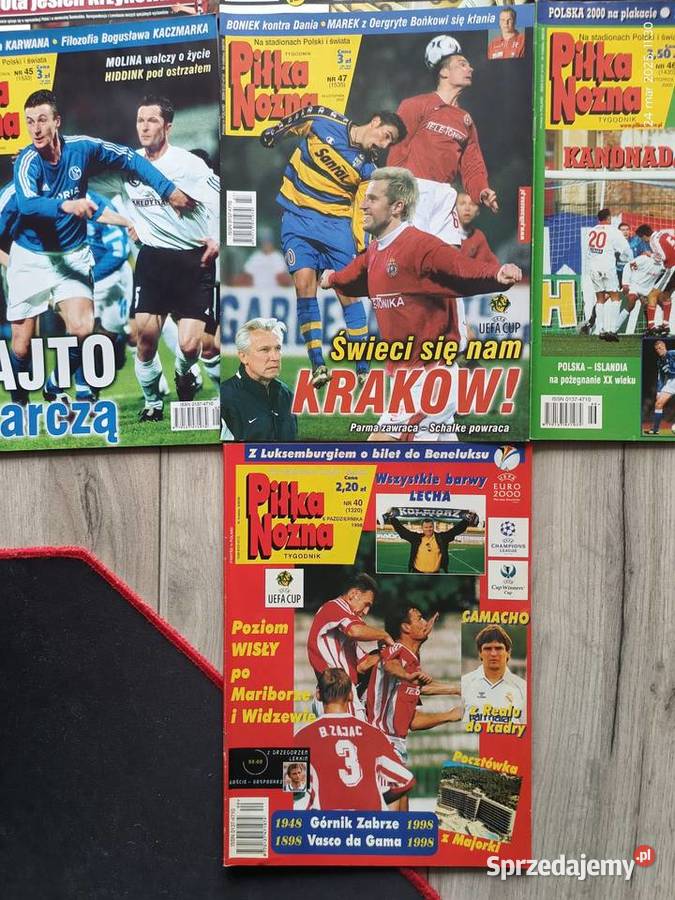 11 numerów Piłki Nożnej Wronki