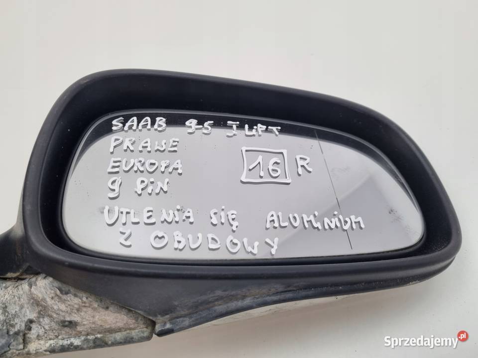LUSTERKO Saab 95 I lift 0105r PRAWE PASAŻERA 9