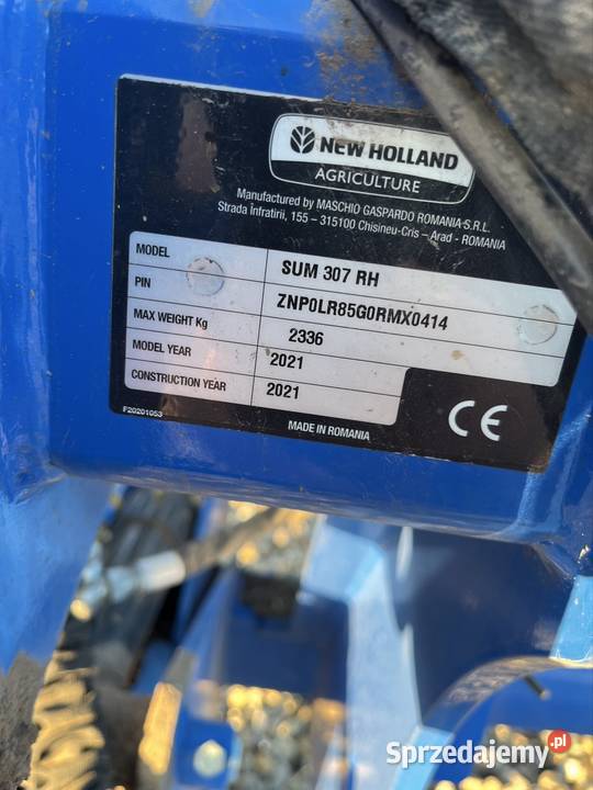 Maschio Atilla Holland SUM 307 R Pług dłutowy Zębice