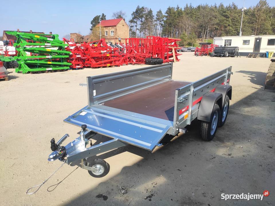 Przyczepka samochodowa Temared PRAKTI 26122 burtowe Do samochodów osobowych sprzedam