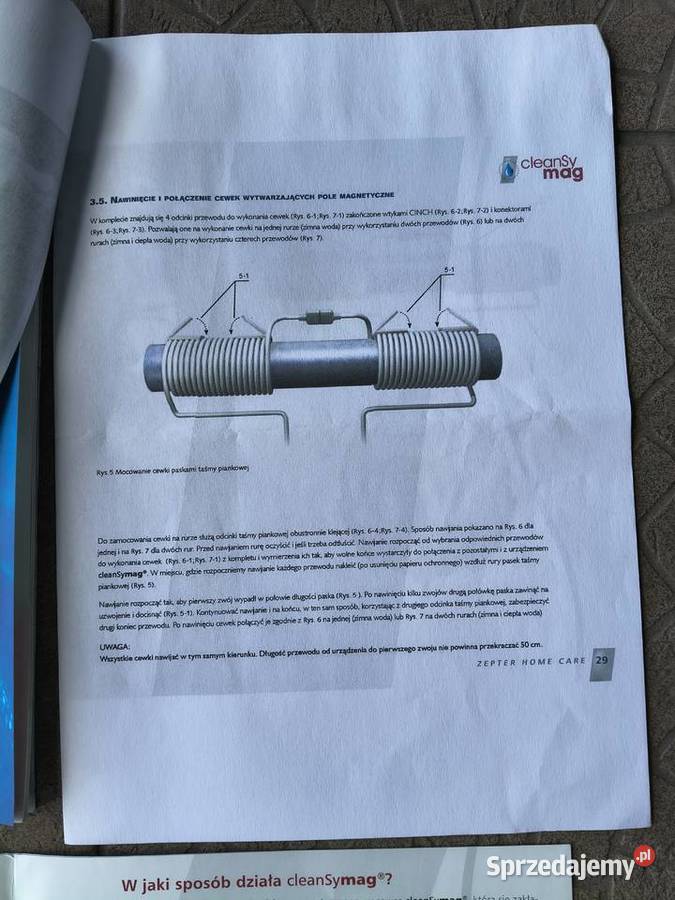 Magnetyzer Zmiękczacz Wody firmy Zepter Dąbie