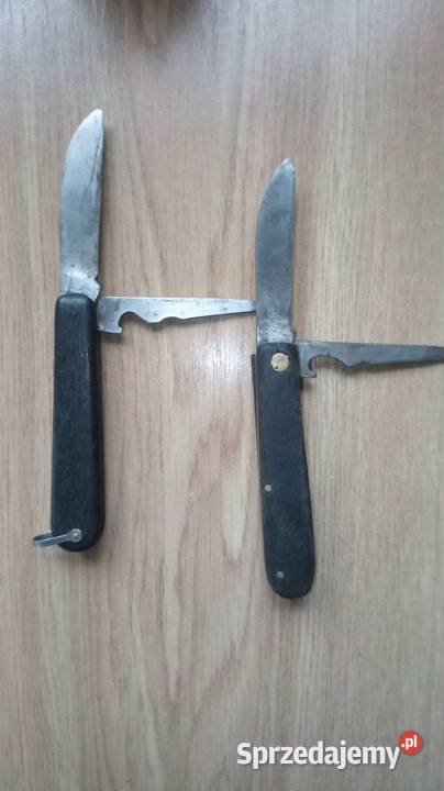 Scyzoryk składany z lat PRL Warszawa