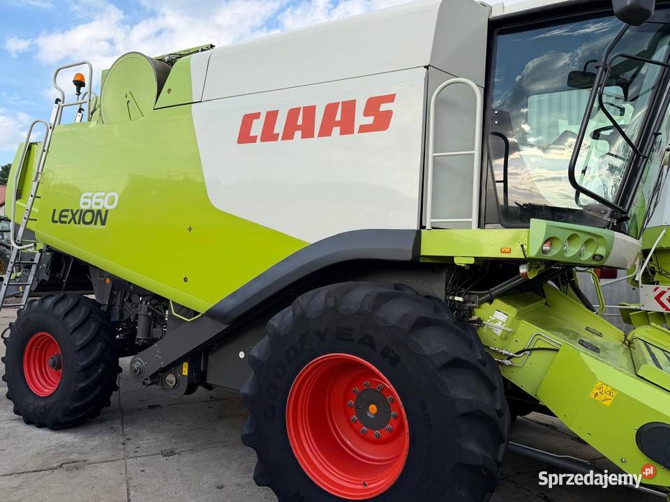 Kombajn zbożowy Claas Lexion 660 heder V750 Claas