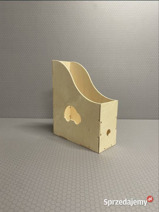 Drewniany organizer segregator na dokumenty 0cm Organizery i maty Meble