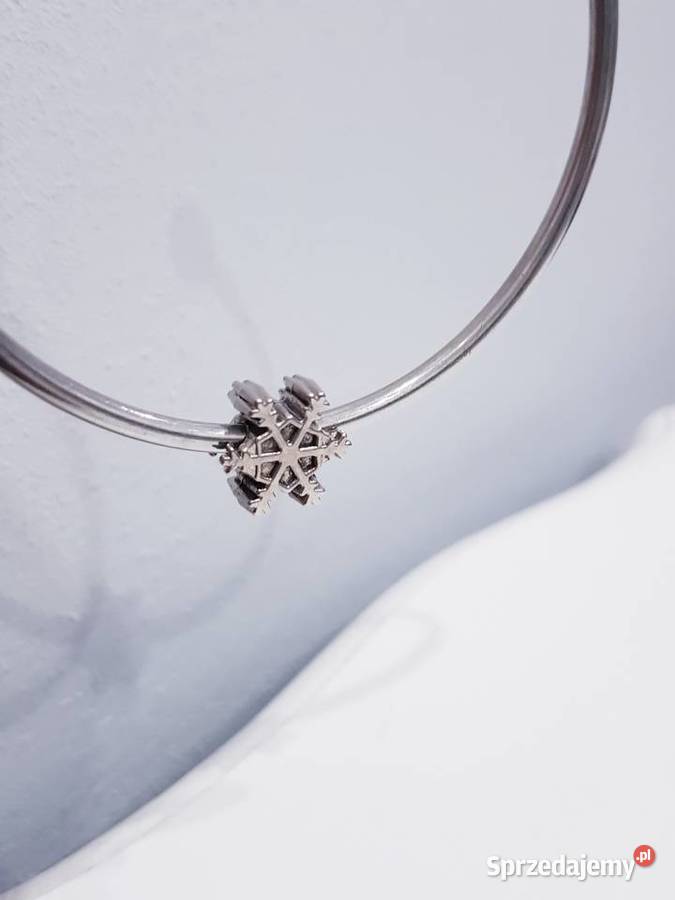 Charms śnieżynka Zawieszka koralik do śląskie Dąbrowa Górnicza