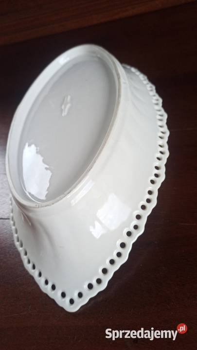 Paterka Schumann ażurowa owalna Z tulipanem Gdańsk