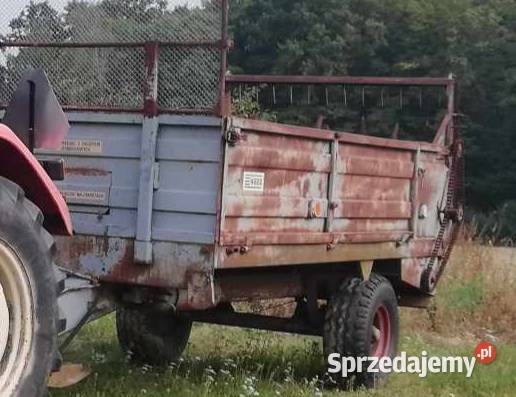 Rozrzutnik obornika Warfama jednoosiowy Agromasz
