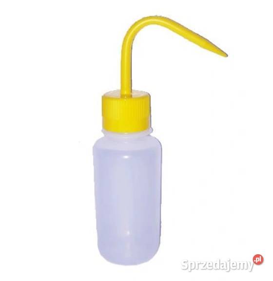 Tryskawka elastyczna LDPE 250 ml myjka żółta Warszawa