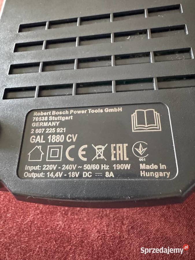 Ładowarka GAL 1880 CV  Bosch professional 144 Dąbie